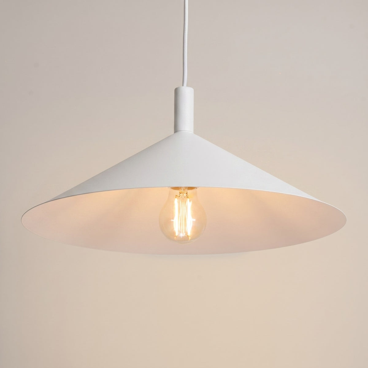 Pendant lamp NOX 40 white