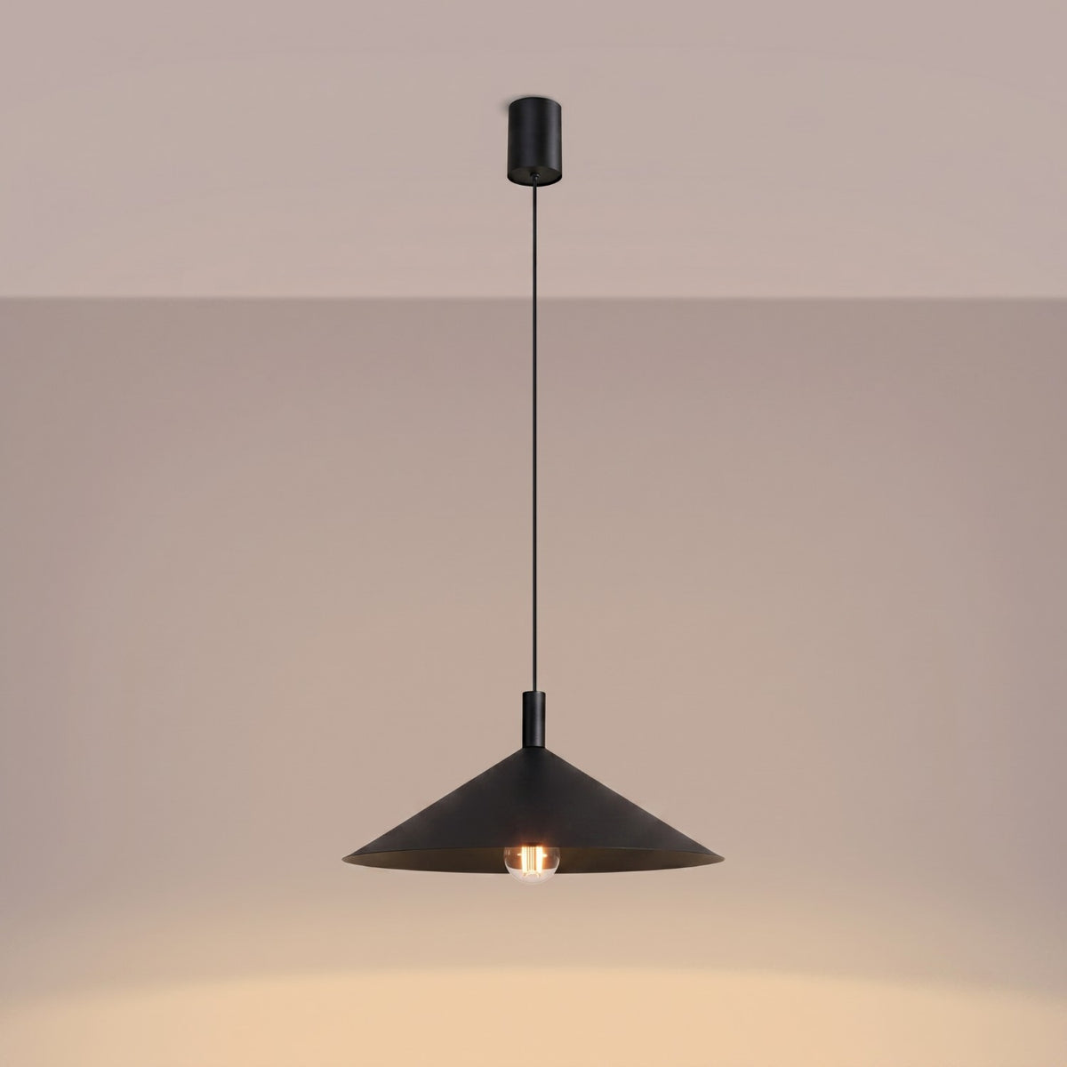 Pendant lamp NOX 40 black