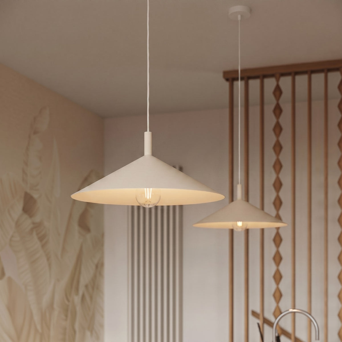 Pendant lamp NOX 40 beige