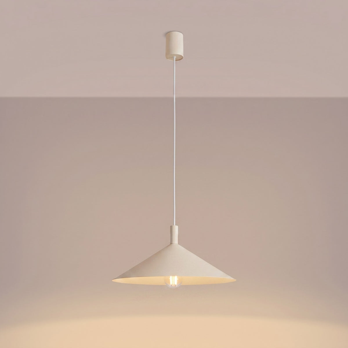 Pendant lamp NOX 40 beige