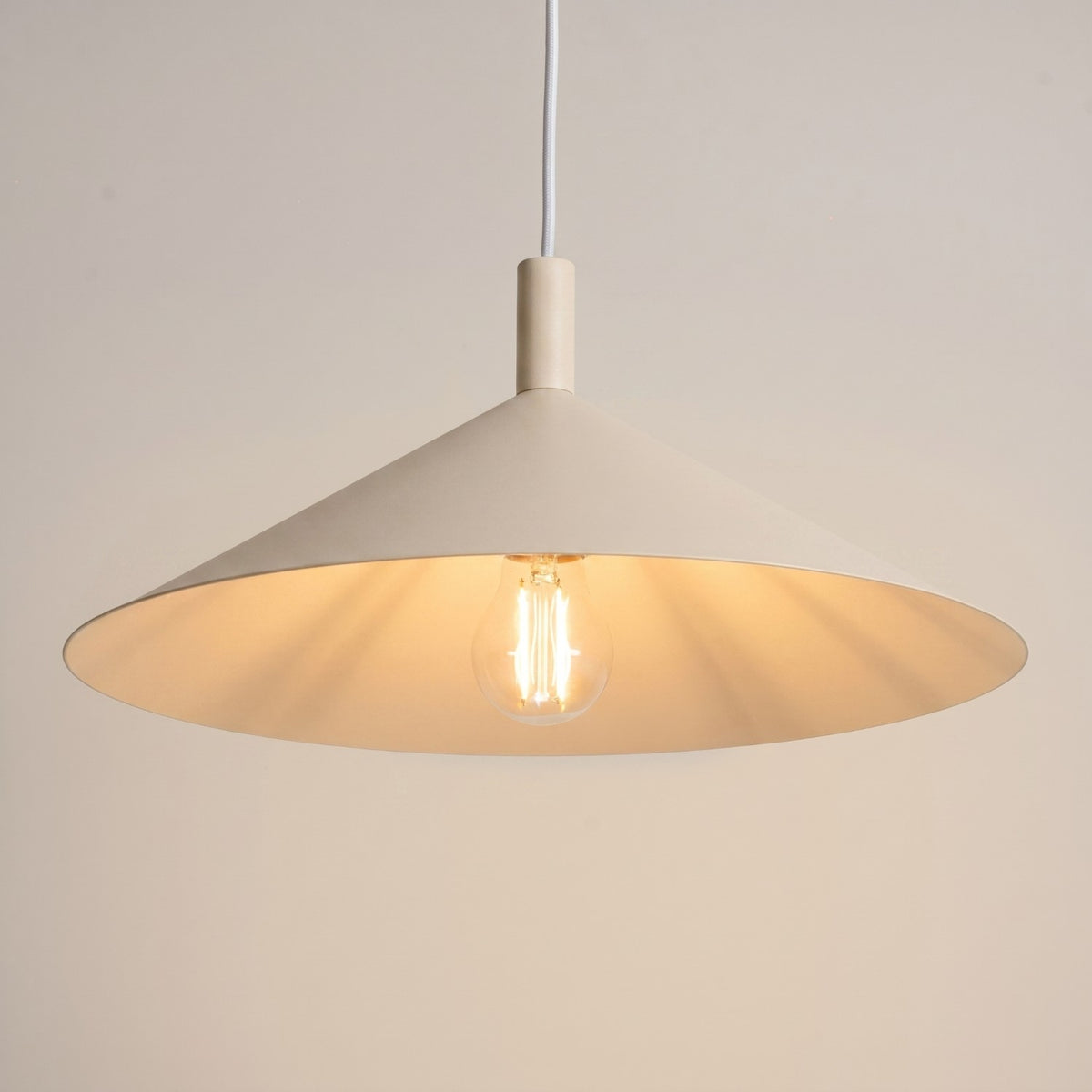 Pendant lamp NOX 40 beige