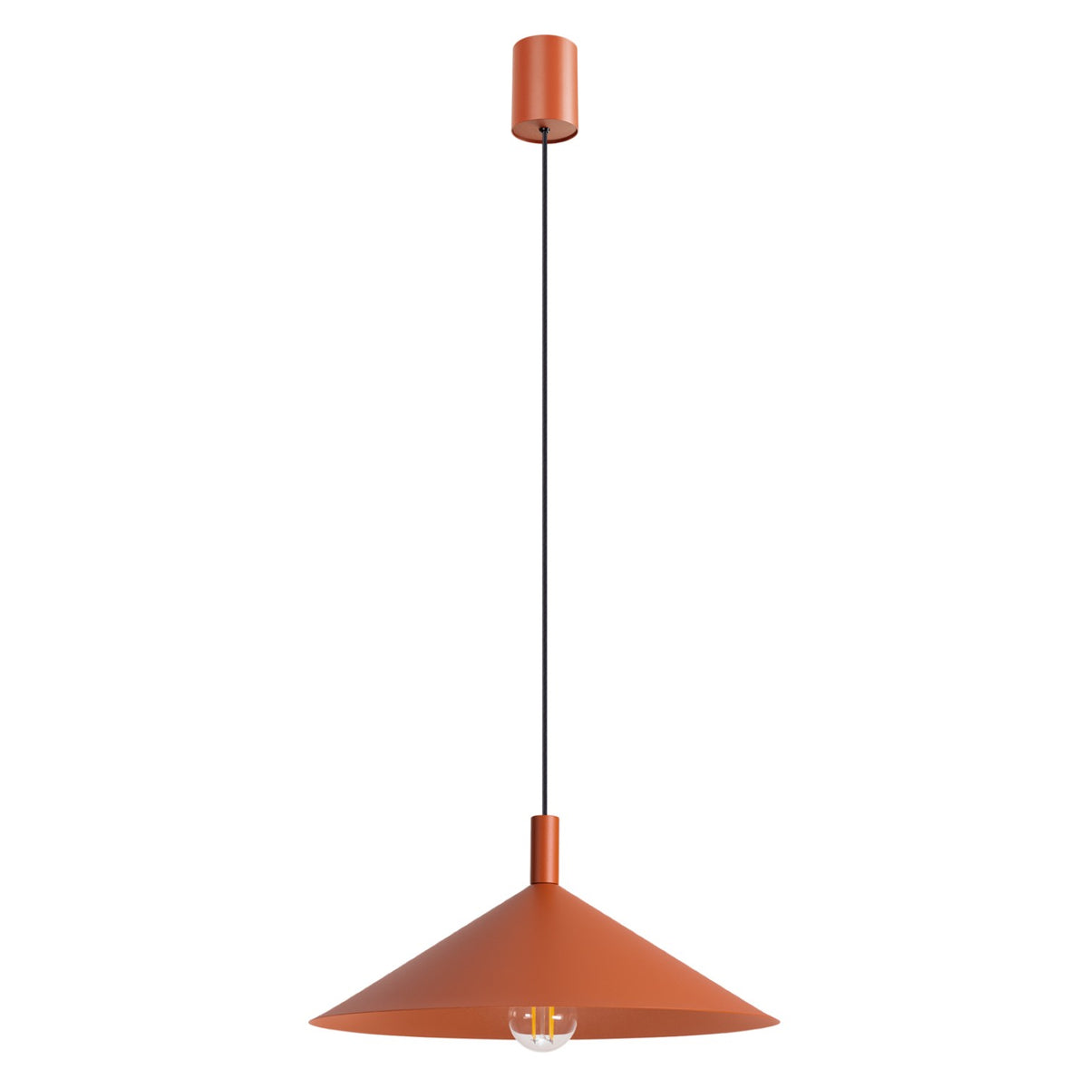 Pendant lamp NOX 40 red ochre