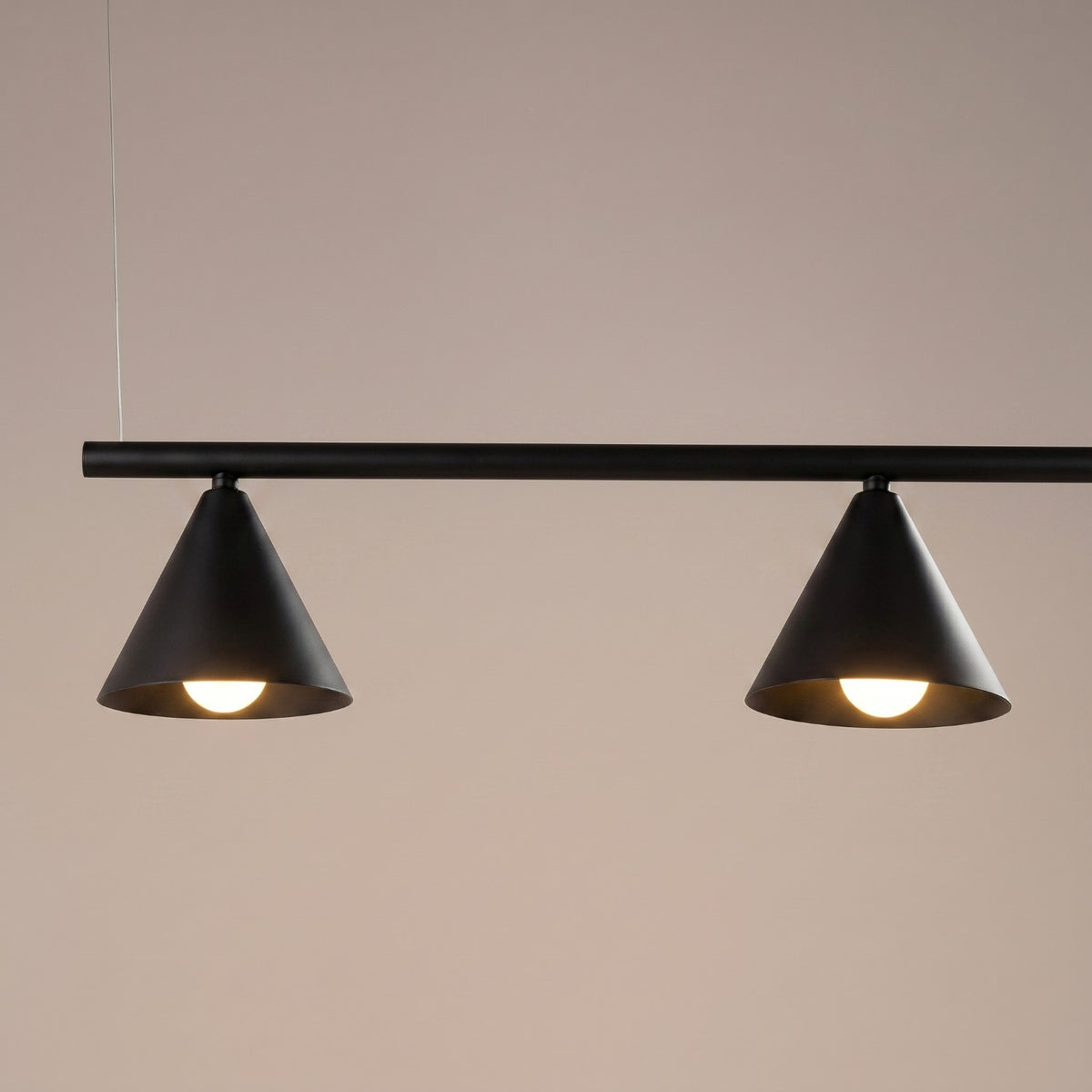 Chandelier NOX 4L black