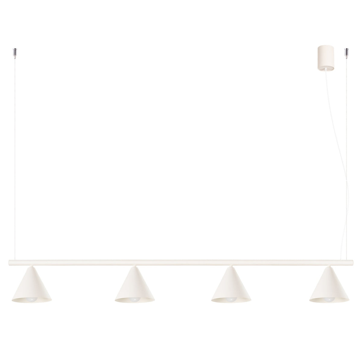 Chandelier NOX 4L beige