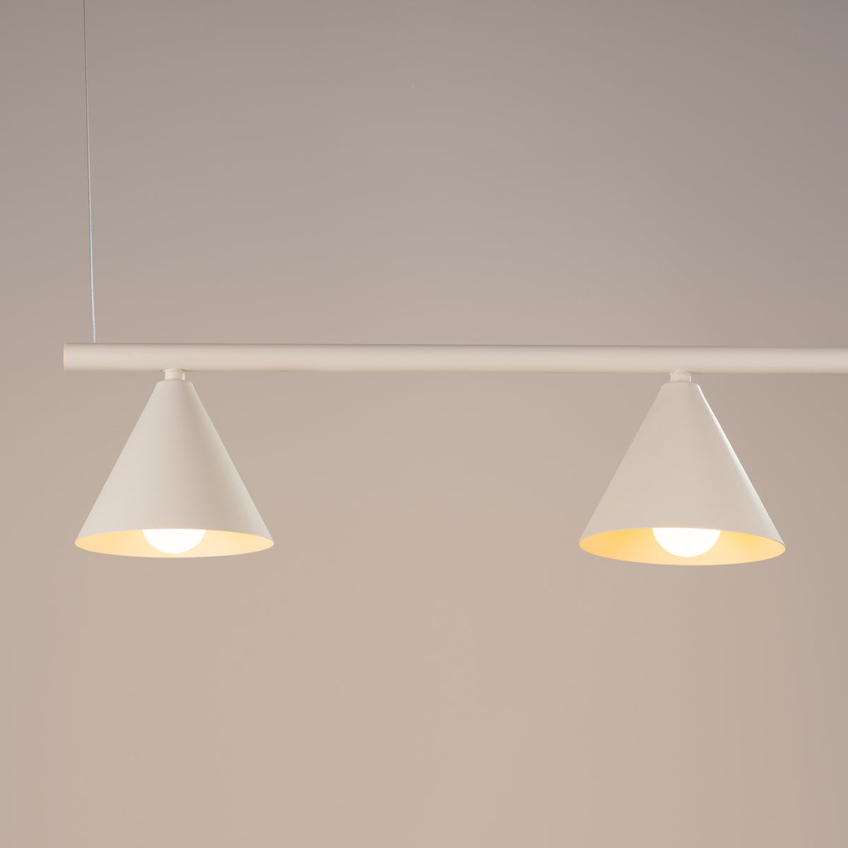 Chandelier NOX 4L beige