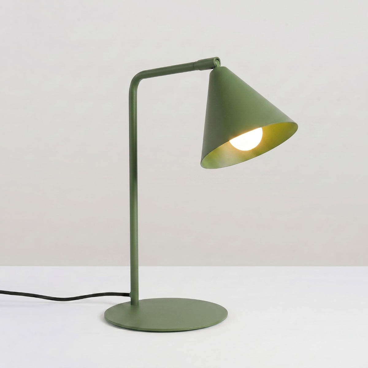 Table lamp NOX olive green