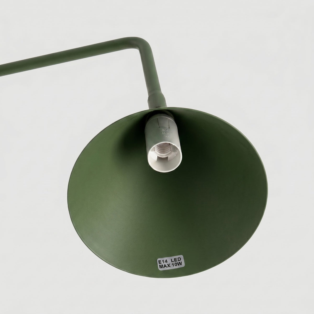 Table lamp NOX olive green