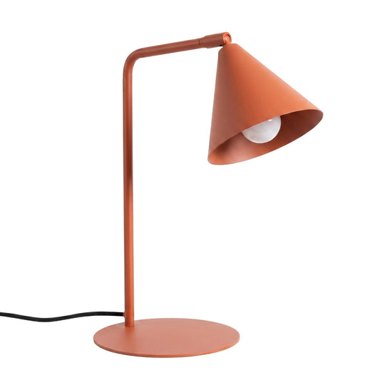 Table lamp NOX red ochre