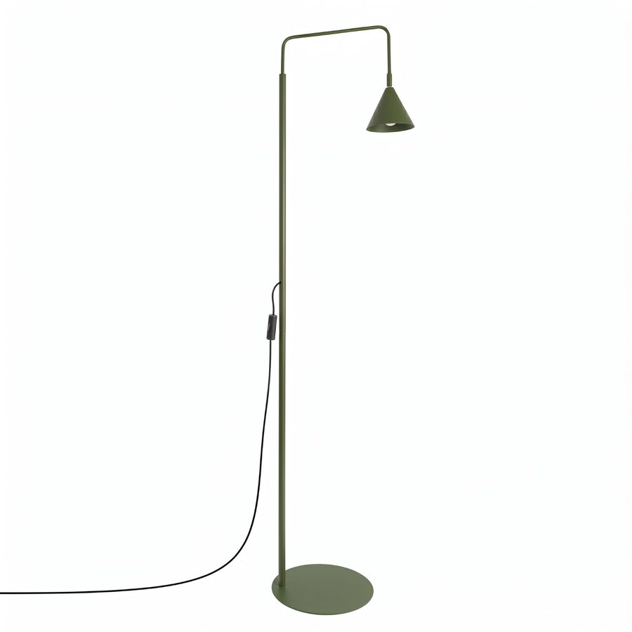Floor lamp NOX olive green