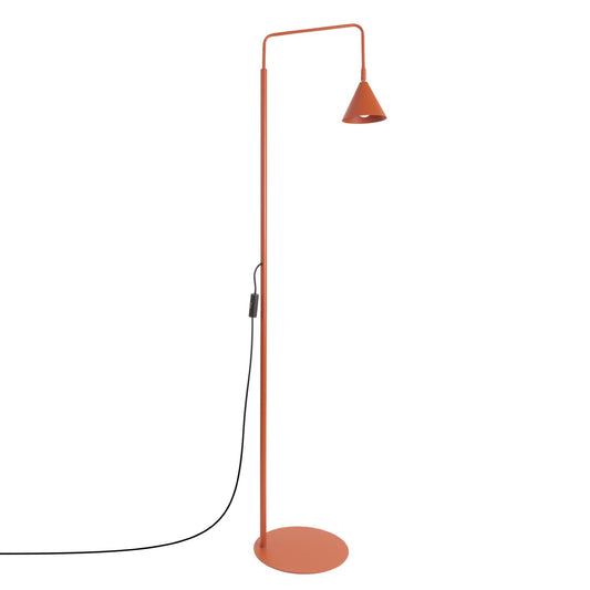 Floor lamp NOX red ochre