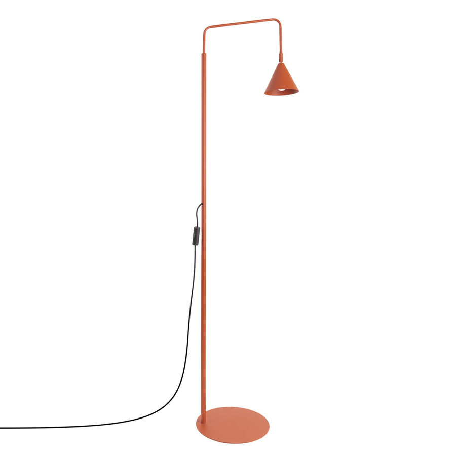 Floor lamp NOX red ochre